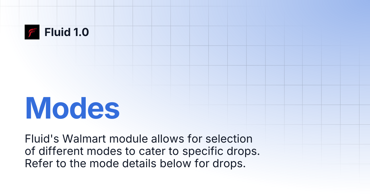 Modes fluid 1 0